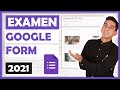 COMO CREAR UN EXAMEN CON FORMULARIOS DE GOOGLE 2021