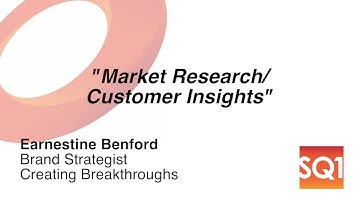Market Research — Customer Insights
