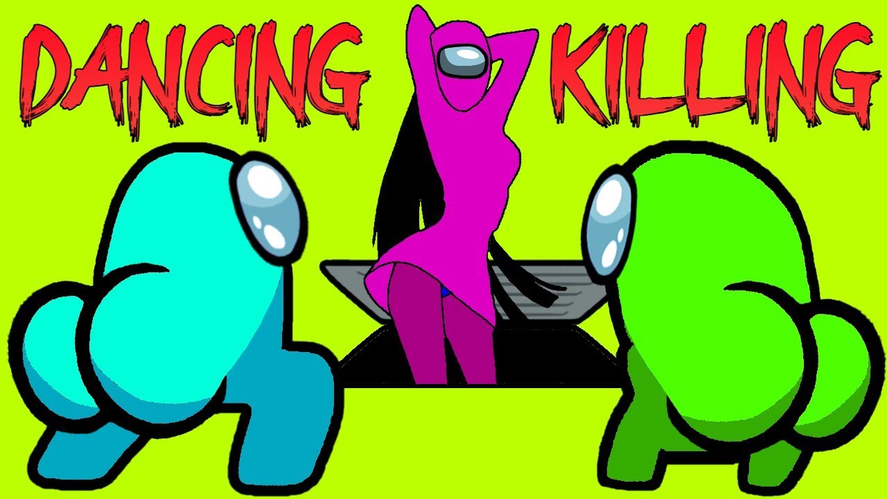 Among Us CUP SONG GIRL Dance. Top animation. The impostor kiIIs in a unique way