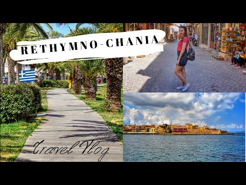 GREECE Travel Vlog: Easter in CRETE, 700km-4 Days, Rethimno&Chania part 1 #Crete |Olga-Maria Riante