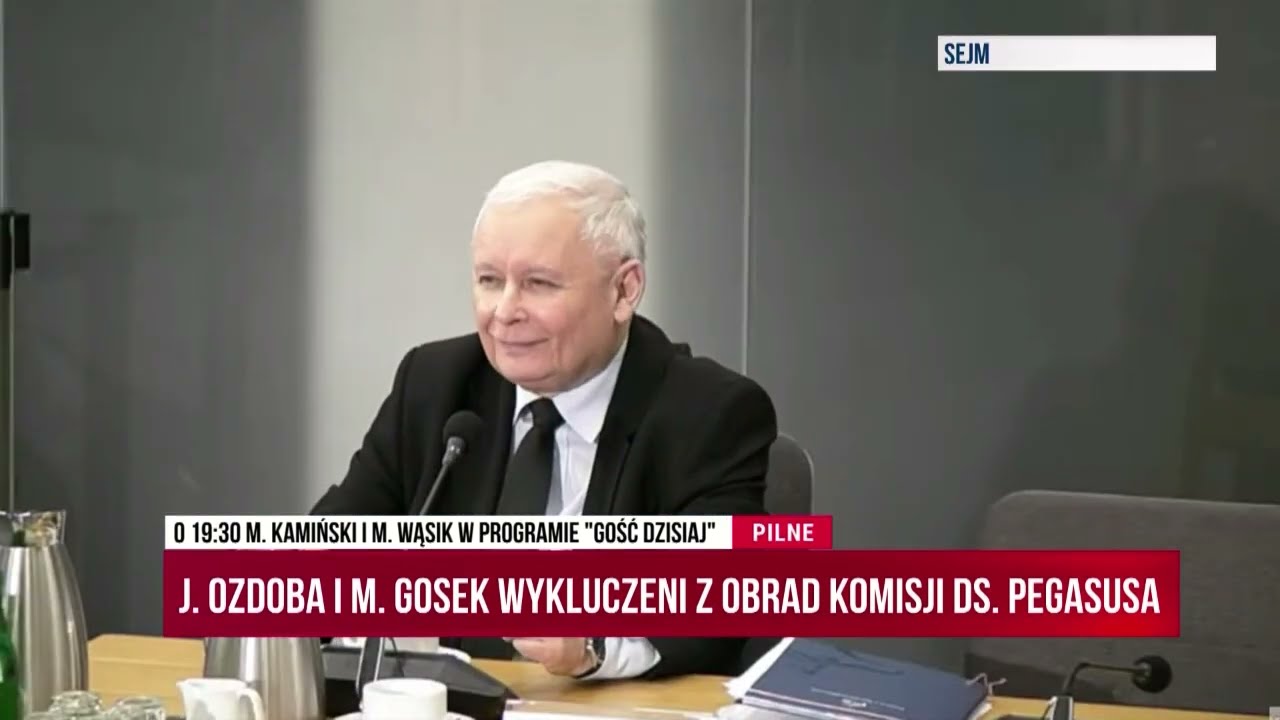 Członek komisji Zembaczyński do prezesa Kaczyńskiego: Widziałem, że jadł Pan na śniadanie naleśniki