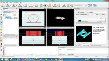 FDTD Episode-4 Introduction of "Object Library" in Lumerical FDTD