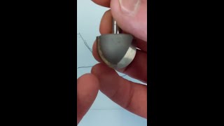 Avoid chipping: smooth ball nose