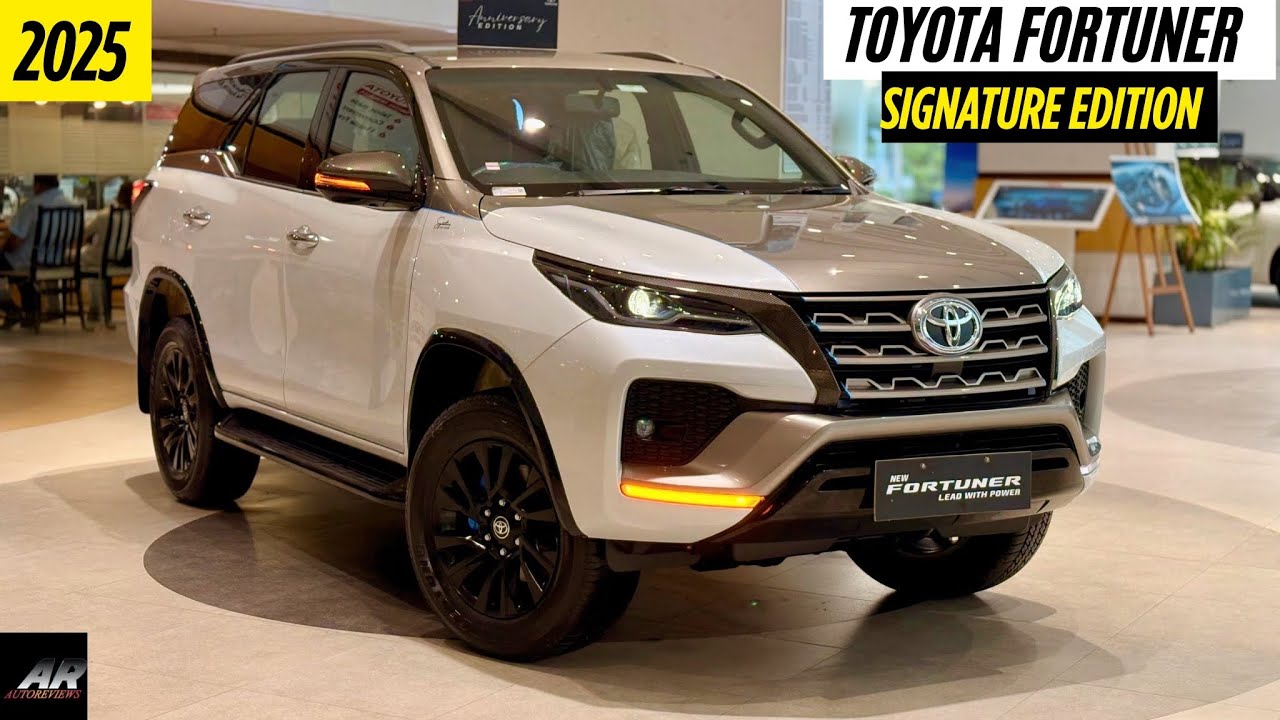 ❤️ 2025 ✅ New Toyota Fortuner Signature Edition - New Design - Is This The Design You Choose ??🤔🤔