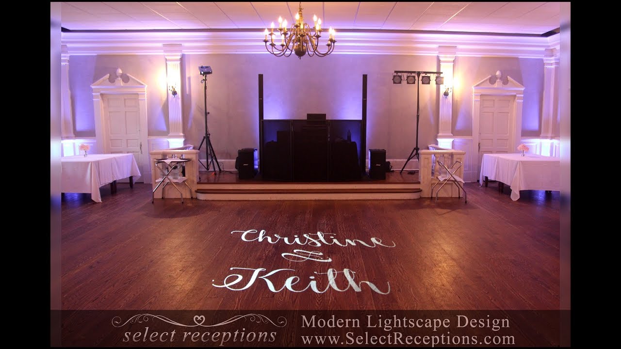 Lightscape Design and Uplights in Syracuse and CNY by Select Receptions