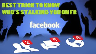 New Update!!! 2019 How To Know Stalk/visited Your Facebook Profile - Using Simple Tricks screenshot 4