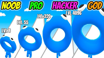 Squishy Round - NOOB vs PRO vs HACKER vs GOD