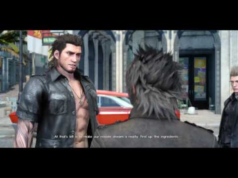 Final Fantasy XV: Gladiolus talks about cup noodles