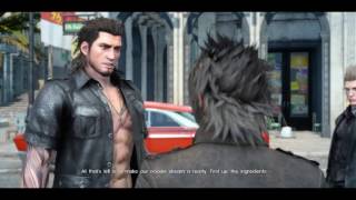 Final Fantasy Xv Gladiolus Talks About Cup Noodles