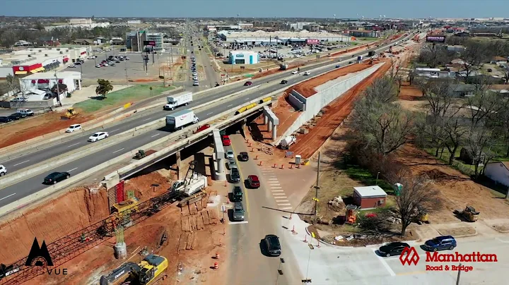 Manhattan Road & Bridge I-40 Construction 2021