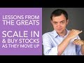 Scale In & Buy Stocks as they Move Up - NOT Down! [Lessons from the Greats]