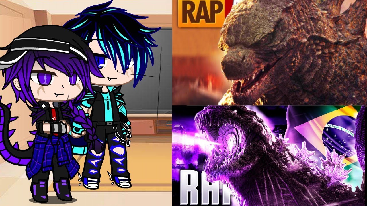 Kaijus reagindo ao Rap do Godzilla e ao Rap do Shin Godzilla.{GC}
