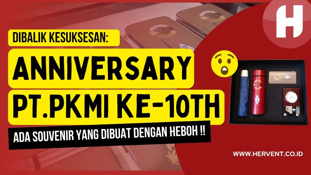 INI 4 SOUVENIR PERUSAHAAN MENGESANKAN UNTUK ANNIVERSARY KANTOR | by Hervent.co.id