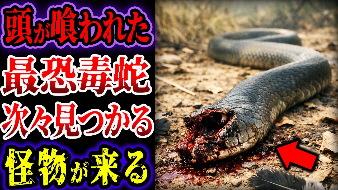【ゆっくり解説】怪物の好物は、毒蛇の頭部...頭が消えた最恐毒蛇「ブラックマンバ」次々見つかる...犯人の正体がヤバい...!!! 【UMA・未確認生物】