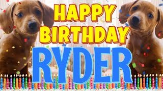 Happy Birthday Ryder Funny Talking Dogs What Is Free On My Birthday