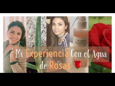 Vídeo: Agua De Rosas Para El Acné: Antiinflamatorio Y Antibacteriano