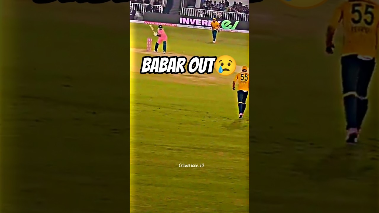 Babar Azam out again 