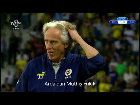 Arda Güler'den Müthiş Frikik (Fenerbahçe 2 Hull City 0)
