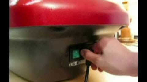 18) How to set the potentiometer on a stringing machine