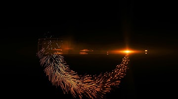 Wonderful video animation with particles tree | Video Effects