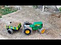 Mahindra and John Deere load work #ggcreation #tamiltoymaker #automobile #diy #youtube #johndeere