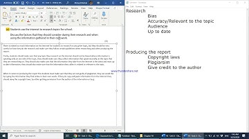 Chapter 10 - Online Information - Worksheet
