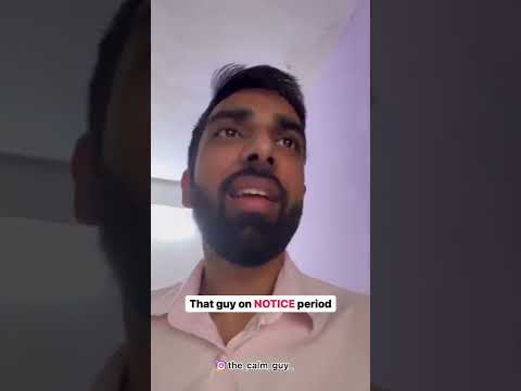 NOTICE PERIOD GUY