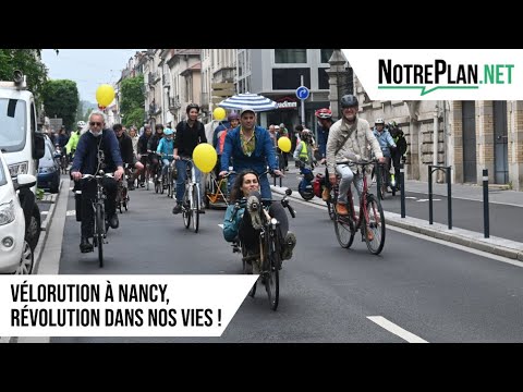 Vélorution à Nancy, révolution dans nos vies !