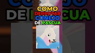 CÓMO DERROTAR AL CONEJO DE PASCUA EN 99 NOCHES EN EL BOSQUE 🙀🦌 #roblox #rblx #shorts #memes