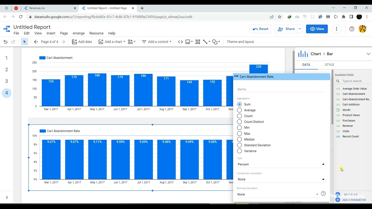 Google Data Studio - جلسه سوم