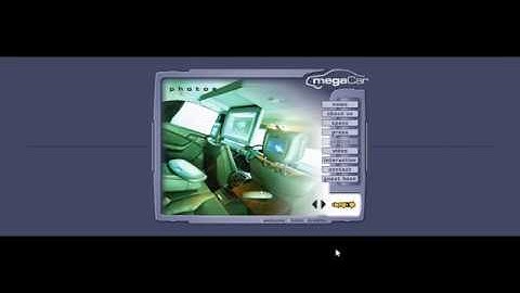 Megacar.com flash website in 1999