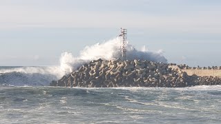 البحر مغلغل الله يجعل السلامة Larache Vagues