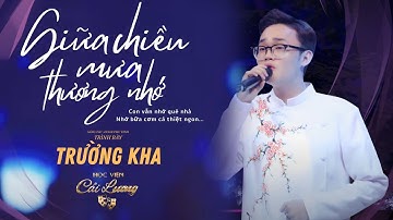 Học Viện Cải Lương | Tập 02 - Trường Kha - Giữa chiều mưa thương nhớ chinh phục 4 nút chọn từ BGK