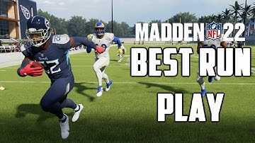 MADDEN 22 BEST RUN PLAYS - DESTROY EVERY DEFENSE WITH THIS UNSTOPPABLE RUN PLAY!🔥