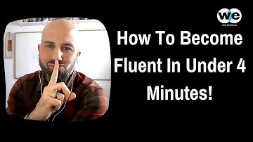 The EXACT Steps To Become Fluent With Video In Under 4 MINUTES