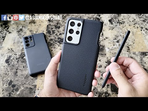 The $20 Spigen SPen Case for Galaxy S21 Ultra - Review - YouTube