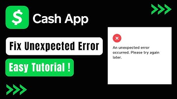 Hoe u de onverwachte fout in de Cash-app kunt oplossen - Er is een onbekende fout in de Cash-app ...