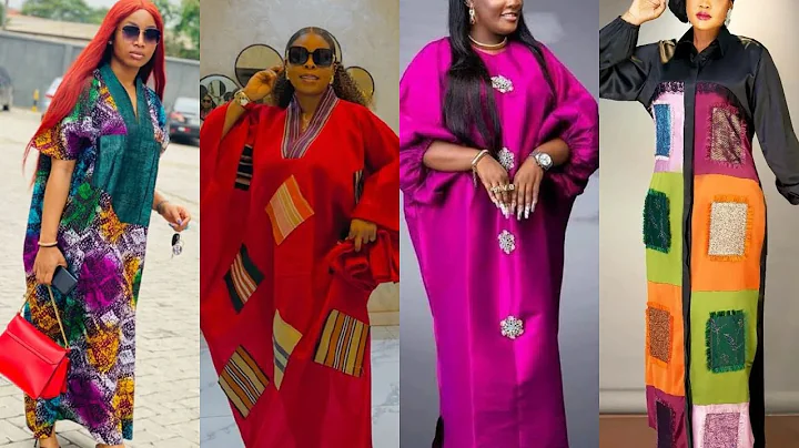 Patches Bubu Gown Styles|| Asooke mixed with Ankara Bubu styles