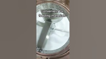 Feed of vacuum homogenizing emulsifying mixer liquid soap making machine