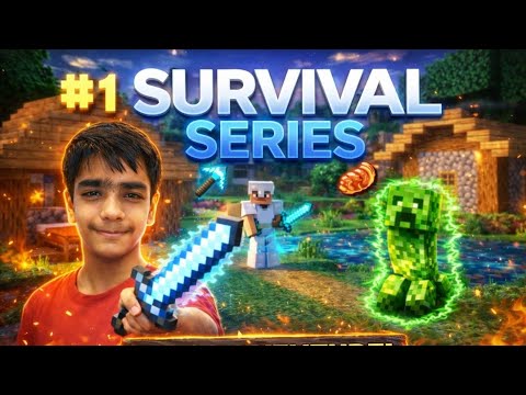Minecraft Survival Series #1 | First Night 😱 - YouTube