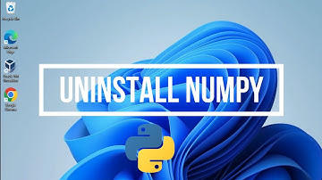 How to Uninstall Numpy Python Libraries on Windows [2023] | Numpy
