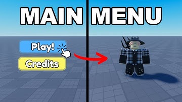 How to Make a Main Menu in Under 10 Minutes | Roblox Studio