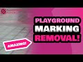 Playground marking removal specialists near me  playground markings