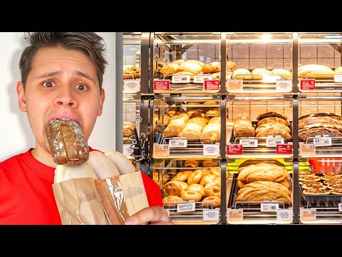 Kann ich 1 TAG nur von SUPERMARKT BACKWAREN überleben?🥖