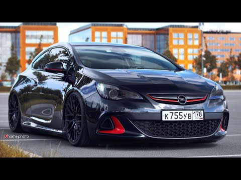 Opel Astra GTС на пневме! Правильный тюнинг!