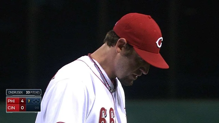 PHI@CIN: Ondrusek fans four over two scoreless fra...
