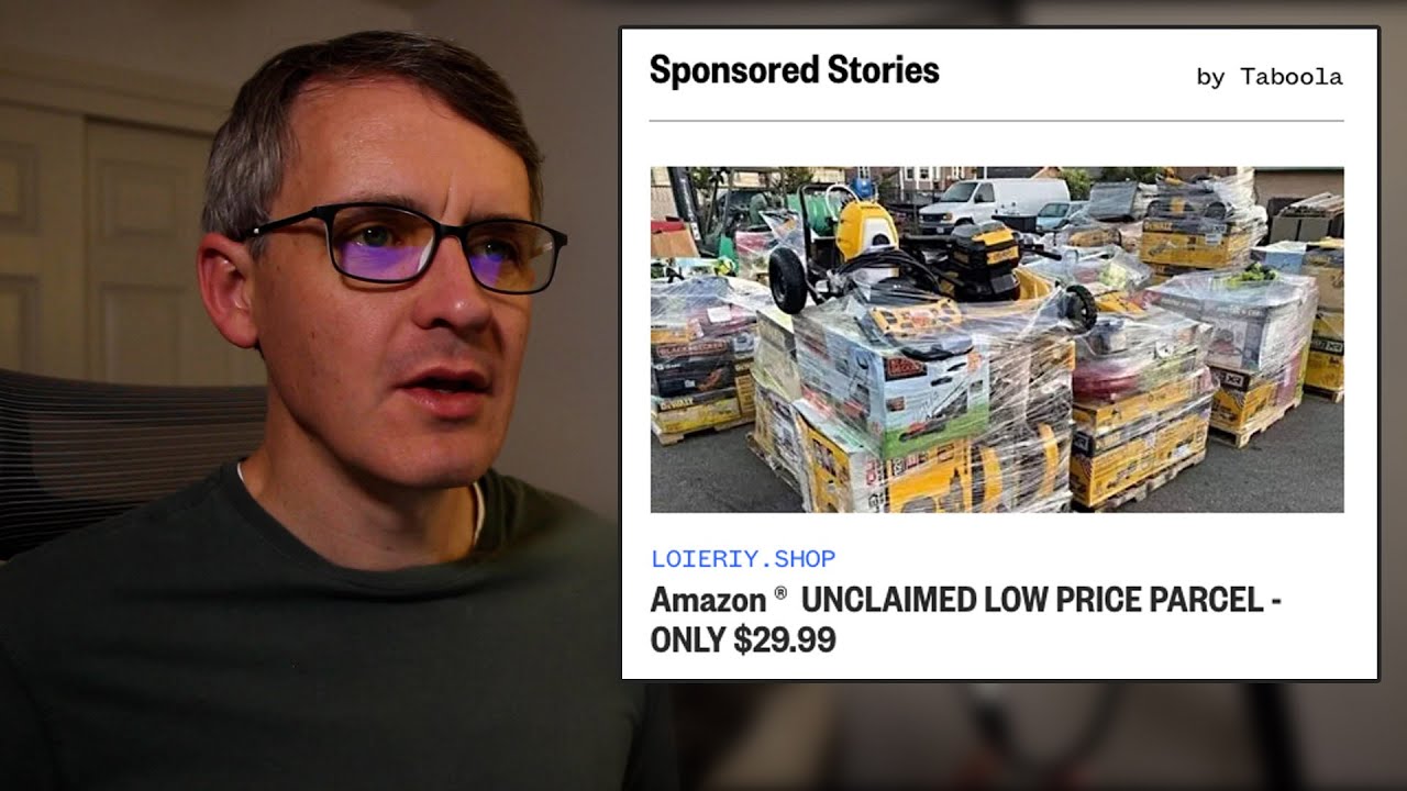 Scam Review for Unclaimed Amazon Packages and Pallets
