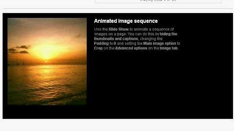 Slideshow maker Tour-Flash website templates:mySiteWizard.org