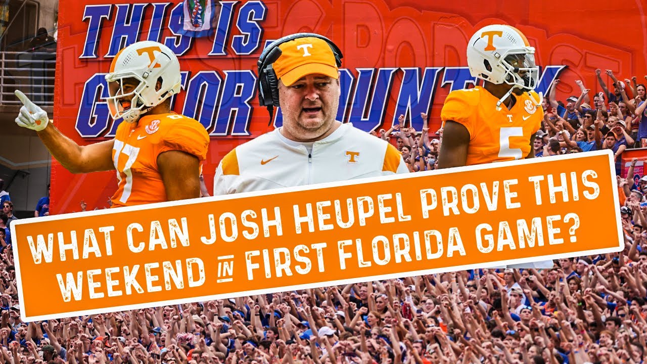 What can Josh Heupel prove in first Tennessee Florida game? Shane "Can