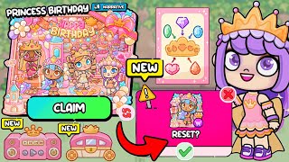 ADA FITUR RESET TERBARU DAN KLAIM PAKET PRINCESS BIRTHDAY! | AVATAR WORLD PAZU